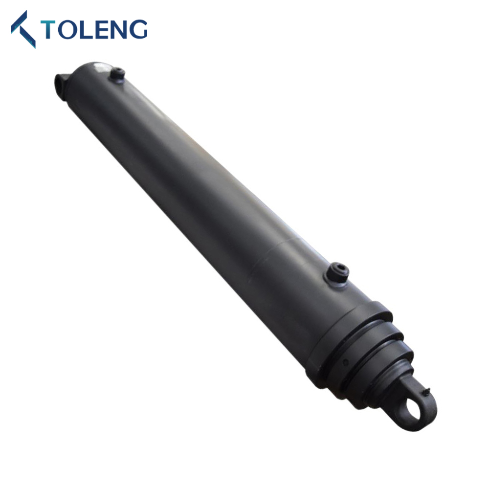 Teleskopowy cylinder hydrauliczny dla betonowej ciężarówki